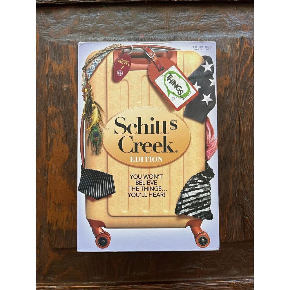 THINGS..Schitt’s Creek Party Game 